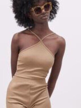 Zara Ribbed Crop Top